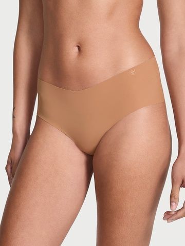 Трусики-чики женские бесшовные Victoria's Secret No-Show Cheeky Panty темно-бежевые  6xz-0u9-bj3 фото