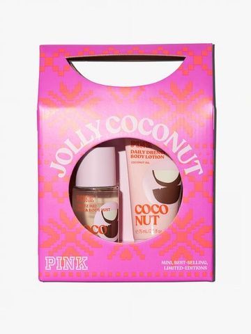 Подарочный набор Jolly Coconut PINK Victoria's Secret 25165596 фото