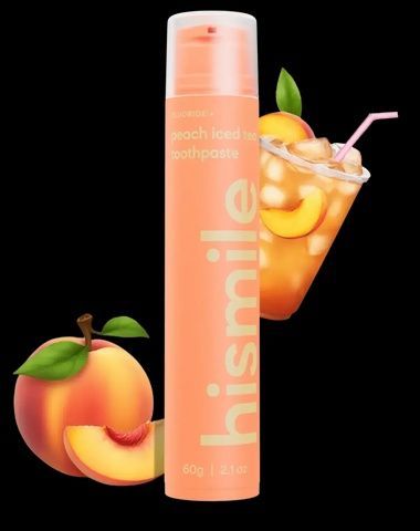 Зубная паста со вкусом холодного персикового чая hismile Peach Iced Tea Toothpaste 60 г 519-62a фото