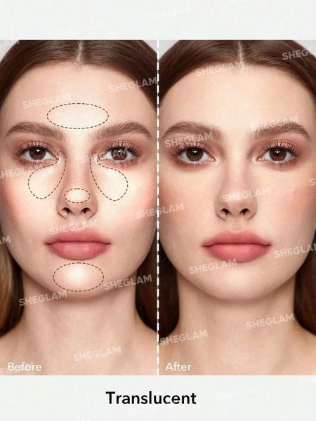 Пудра полупрозрачная Sheglam Baked Glow Setting Powder-Translucent a78-092 фото