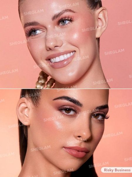 Жидкие румяна с шиммером Sheglam Color Bloom Dayglow Liquid Blush Shimmer Finish-Risky Business a5b-7a8 фото