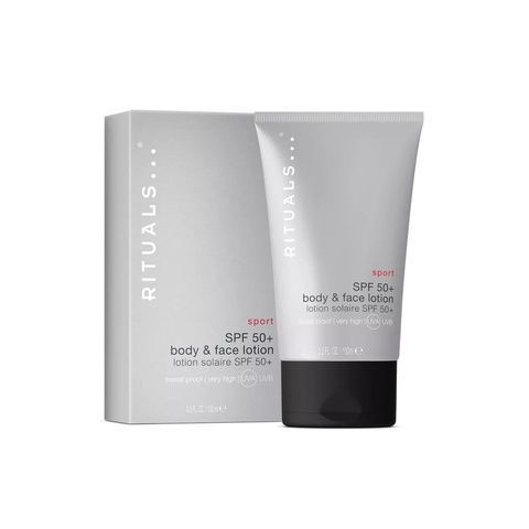 Сонцезахисний лосьйон для обличчяя і тіла Rituals Sport SPF 50+ Body & Face Lotion 100 мл a1b-646 фото