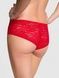 Трусики-чики женские кружевные PINK Victoria's Secret Wink Strappy Cheeky Panty красные ok9-75c-ag1 фото 3