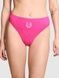 Трусики-бразилиана женские с высокой посадкой PINK Victoria's Secret Seamless Brazilian Panty розовые xuh-yef-0o0 фото 1