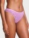 Трусики-бикини женские хлопковые Victoria's Secret Stretch Cotton Bikini Panty сиреневые  4jh-6se-r08 фото 1