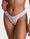 Трусики-стринги женские кружевные Victoria's Secret Lace Thong Panty сиреневые w6p-z0f-8z2 фото 1