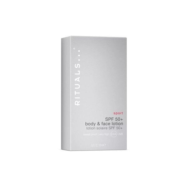 Сонцезахисний лосьйон для обличчяя і тіла Rituals Sport SPF 50+ Body & Face Lotion 100 мл a1b-646 фото
