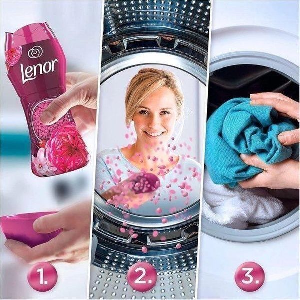 Парфюмерный ополаскиватель для стирки в гранулах Lenor Ruby Jasmine 210 г oiz-qf4-7ew фото