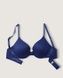 Бюстгальтер с пуш-ап PINK Victoria's Secret Wear Everywhere Push-Up Bra синий nqm-30h-e2l фото 1