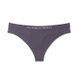 Трусики-стрінги жіночі з мікрофібри Victoria's Secret Seamless Thong Panty сірі tvs-ga9-w1n фото 1