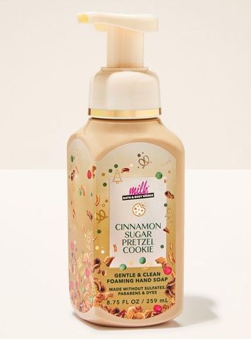 Мыло-пенка&nbsp;Cinnamon Sugar Pretzel Cookie Bath&Body Works 259 мл 028020759 фото