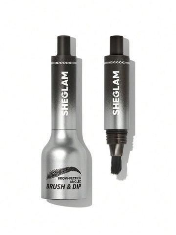 Маркер-помадка для бровей Sheglam Brow-Fection Angled Brush & Dip Charcoal 1.2 мл c82-815 фото