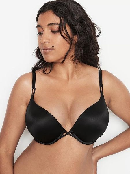 Бюстгальтер з подвійним пуш-ап Victoria's Secret Bombshell Add-2-Cups Smooth Push-Up Bra чорний 34C(75C) 34p-zx0-uh3 фото