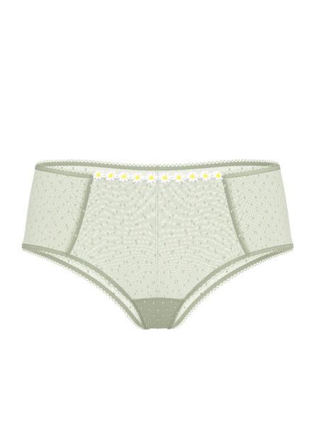 Трусики-чики женские кружевные Victoria's Secret PINK Wink Cheeky Panty зеленые 8m7-ff4-h6 фото