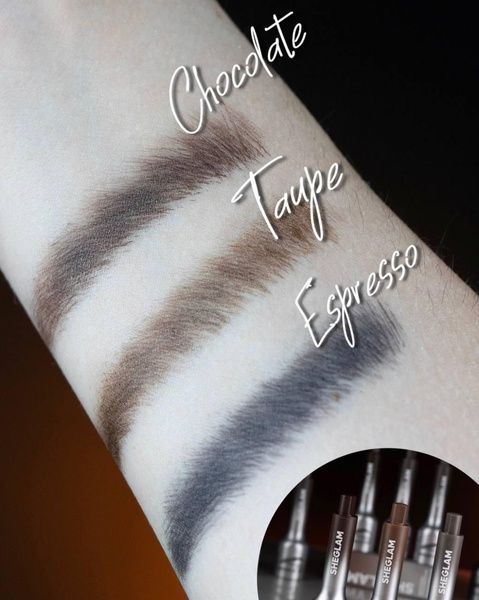 Маркер-помадка для бровей Sheglam Brow-Fection Angled Brush & Dip Espresso 1.2 мл 09i-321 фото