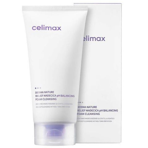 Пенка для умывания чувствительной кожи Celimax Relief Madecica Ph Balancing Foam 150 мл 87a-11c фото