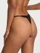 Трусики-стрінги жіночі мереживні Victoria's Secret Lace String Thong Panty чорні otr-6ui-247 фото 3