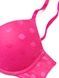 Бюстгальтер c пуш-ап в горошек розовый PINK Victoria's Secret Wear Everywhere Push-Up Bra 34C(75C) 7er-1yb-129 фото 5
