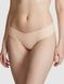 Трусики-стринги женские бесшовные Victoria's Secret No-Show Thong Panty светло-бежевые v1e-g5k-t3q фото 1