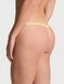 Трусики-стрінги жіночі мереживні PINK Victoria's Secret Wink V-String Panty жовті poq-ney-eac фото 3