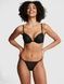 Трусики-стринги женские PINK Victoria's Secret Dot Mesh Thong Panty черные, Трусики-стринги qsc-yf4-a1l фото 3
