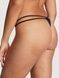Трусики-стринги женские PINK Victoria's Secret Dot Mesh Thong Panty черные, Трусики-стринги qsc-yf4-a1l фото 4