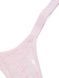 Трусики-стринги жіночі мереживні PINK Victoria's Secret Logo Cotton Shine Micro Thong Panty пудрові  3ug-m8n-pjj фото 2