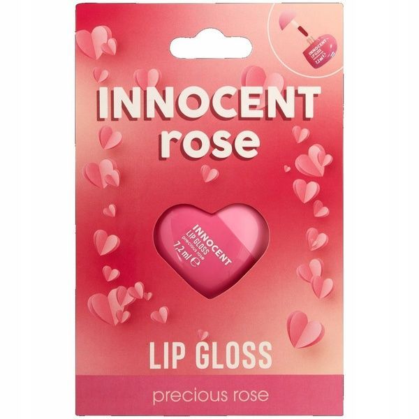 Блиск для губ у вигляді серця FAB Factory Precious Rose a18-28i фото