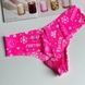 Трусики-стринги женские бесшовные PINK Victoria's Secret No-Show Thong Panty розовый неон mgh-fc9-wzb фото 2