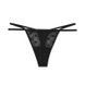 Трусики-стринги женские PINK Victoria's Secret Dot Mesh Thong Panty черные, Трусики-стринги qsc-yf4-a1l фото 2