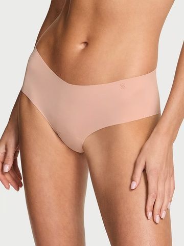 Трусики-чики женские бесшовные Victoria's Secret No-Show Cheeky Panty бежевые jtn-7hs-7lq фото
