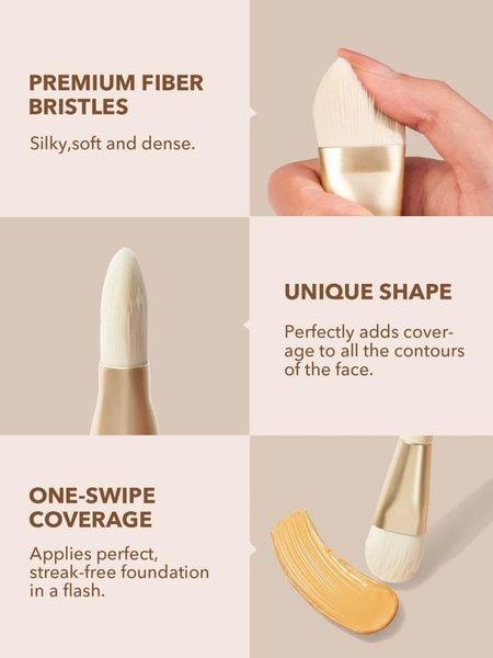 Кисть для тонального крема Sheglam Foundation Balm Brush c95-419 фото
