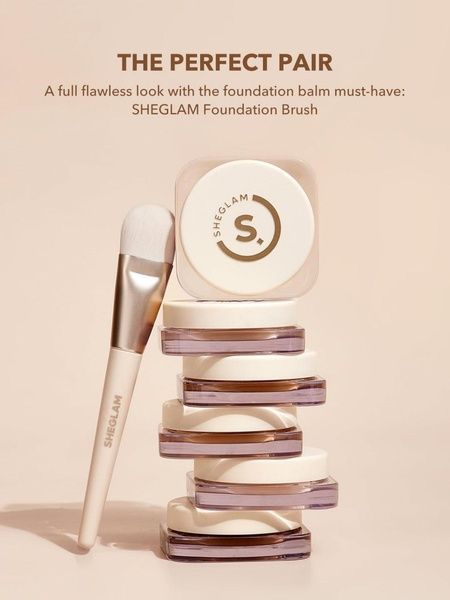 Кисть для тонального крема Sheglam Foundation Balm Brush c95-419 фото