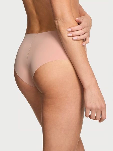 Трусики-чики женские бесшовные Victoria's Secret No-Show Cheeky Panty бежевые jtn-7hs-7lq фото