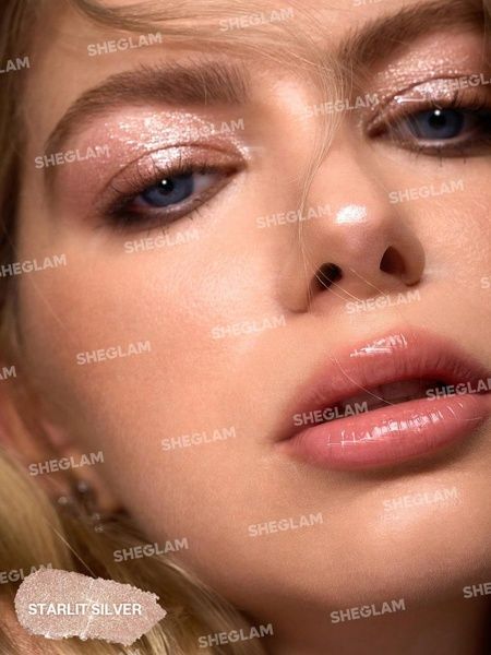 Тіні-стік з шимером Sheglam Crystal Jelly Glaze Stick Starlit Silver 3 г gsk-frd-9hz фото