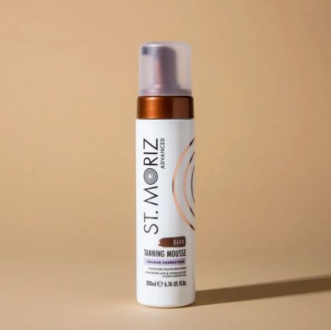 Автобронзат-мусс для тела и лица (темного тона кожи) St.Moriz Advanced Colour Correcting Mousse Dark, 200 мл 368-1c2 фото