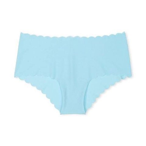 Трусики-чики женские бесшовные Victoria's Secret No-Show Cheeky Panty голубые a02-dt9-61s фото