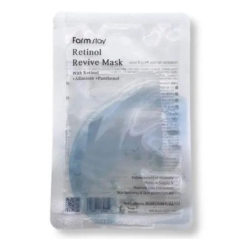 Восстанавливающая маска с ретинолом FarmStay Retinol Revive Mask 25 мл 3a9-430 фото
