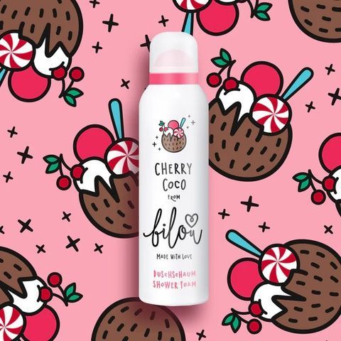 Cherry Coco - пенка для душа Bilou, 200 мл 1061093 фото