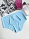 Трусики-чики женские бесшовные Victoria's Secret No-Show Cheeky Panty голубые a02-dt9-61s фото 2