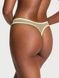 Трусики-стринги женские кружевные Victoria's Secret Eyelet Mesh Thong Panty зеленые pay-vze-4l8 фото 3