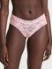 Трусики-чики женские кружевные Victoria's Secret Lace Cheeky Panty пудровые 1ll-ymm-jo0 фото 1