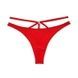Трусики-стринги женские люксовые Victoria's Secret So Obsessed Strappy Thong Panty красные lzo-k25-hf5 фото 1