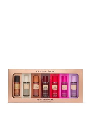 Подарунковий набір міні-містів (7 шт) Victoria's Secret 7-Piece Fragrance Mist Layering Gift Set with Bare Vanilla 25167095 фото