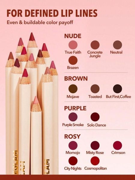 Карандаш для губ Sheglam Lip Facts Lip Liner Paradise a3y-iqb-y39 фото