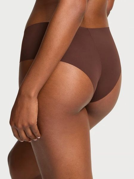 Трусики-чики женские бесшовные Victoria's Secret No-Show Cheeky Panty коричневые d2k-5k1-z67 фото