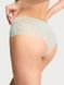 Трусики-чики женские кружевные Victoria's Secret Cotton Lace-Trim Cheeky Panty голубые  dxf-8pp-9ld фото 1