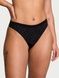 Трусики-стринги женские Victoria's Secret Seamless Thong Panty черные p4t-6s8-cxp фото 1