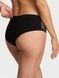 Трусики-чики женские бесшовные с кружевом Victoria's Secret No-Show Daisy Lace Cheeky Panty черные qk8-g21-vn4 фото 2