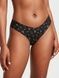 Трусики-стрінги жіночі безшовні Victoria's Secret No-Show Thong Panty чорні naw-86i-qb6 фото 3